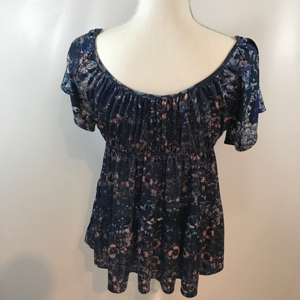 Free People V neck Printed blouse - Picture 3 of 5