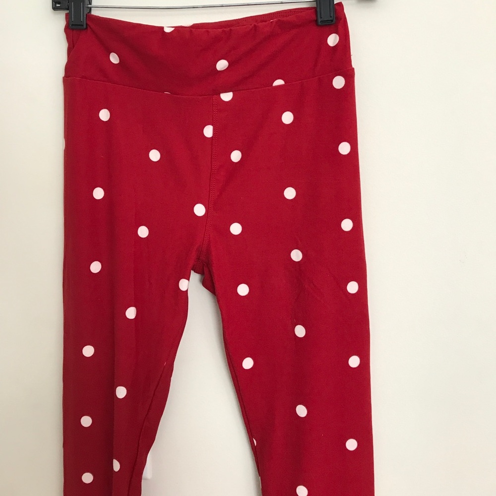 Lularoe Rare Polka Dot Legging
