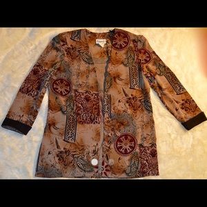 Oriental Paisley Blazer