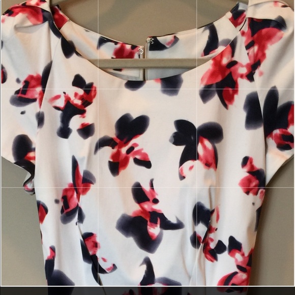 Carolina Herrera floral dress w pockets - Picture 2 of 4