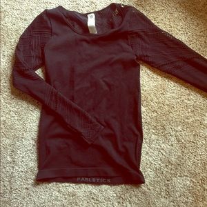Black Fabletics long sleeve top