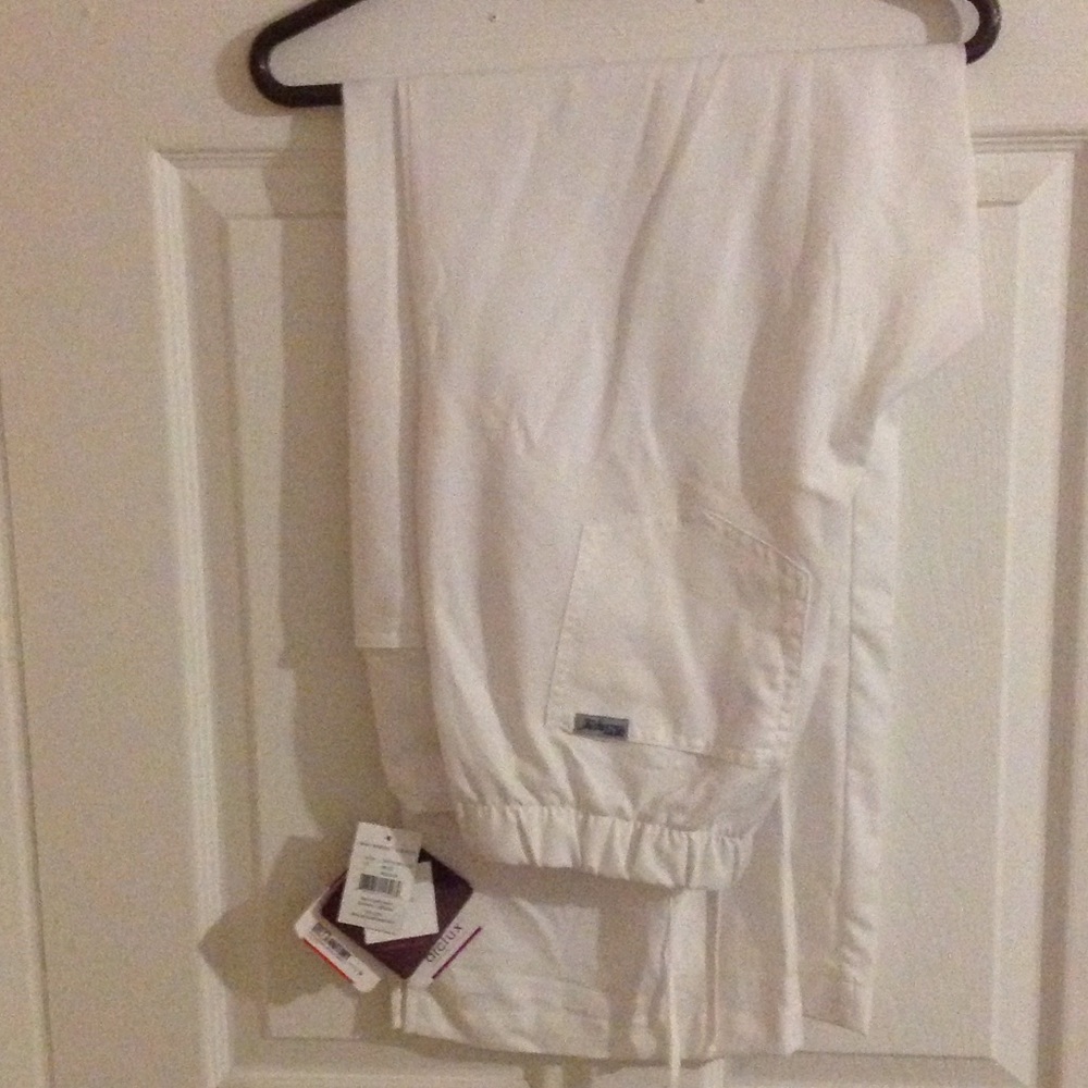 GH White Scrub pants