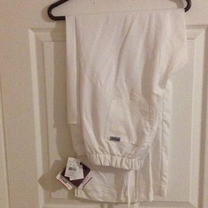 GH White Scrub pants