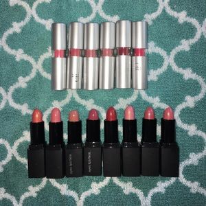 Elf Lipsticks Lot + Bonus Lip Glosses
