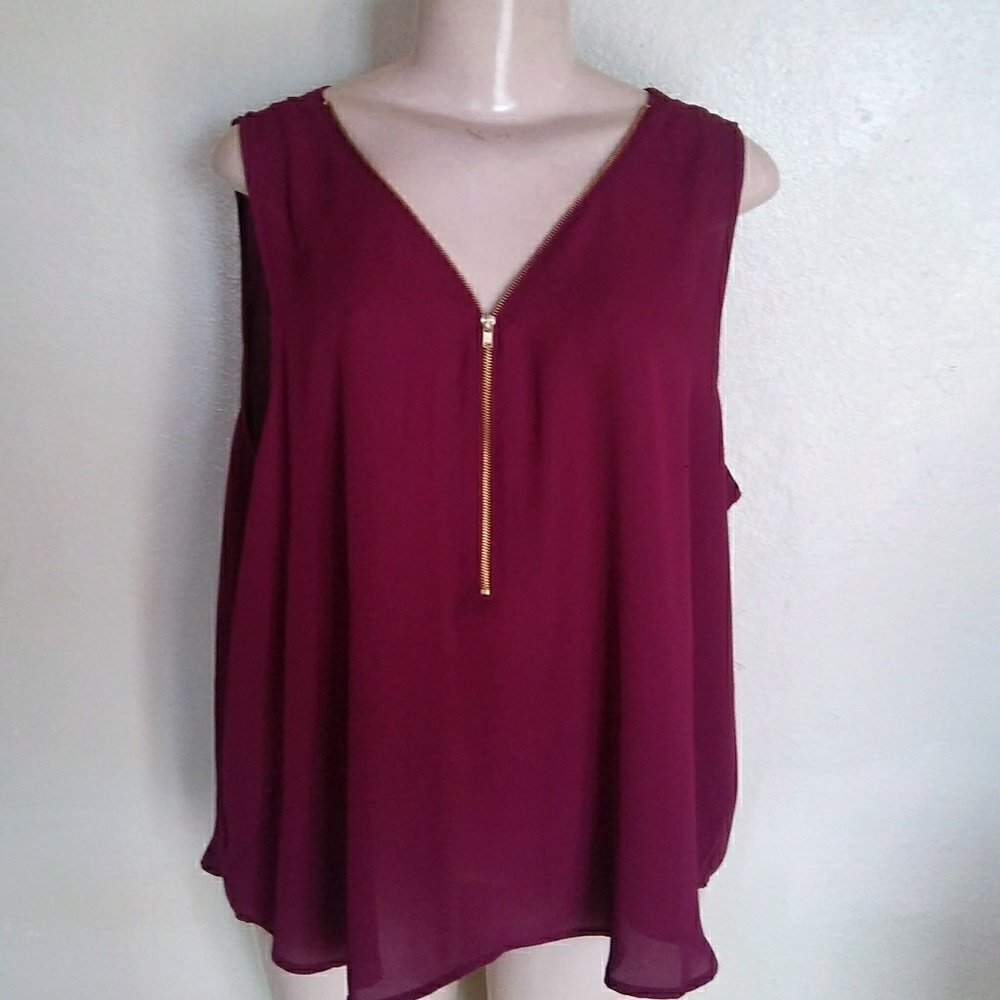 🎉Host Pick🎉 Plus Size Zipper Top