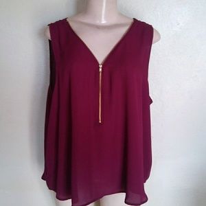 🎉Host Pick🎉 Plus Size Zipper Top