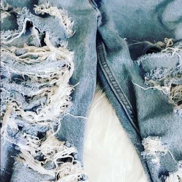 Cut up jeans - Picture 1 of 2