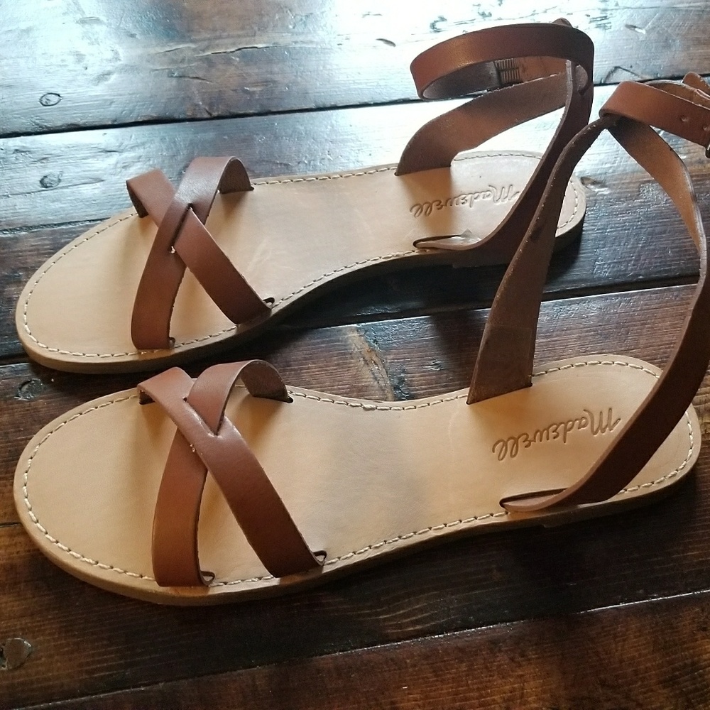 Madewell Ankle Wrap Sandal