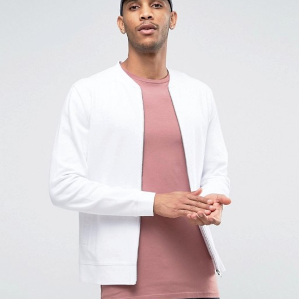 Men's ASOS cotton bomber jacket