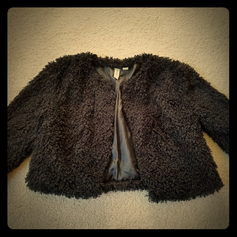 Cute jacket - so soft, just too big