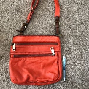 Super Soft Fossil Leather Bag (cross-body)
