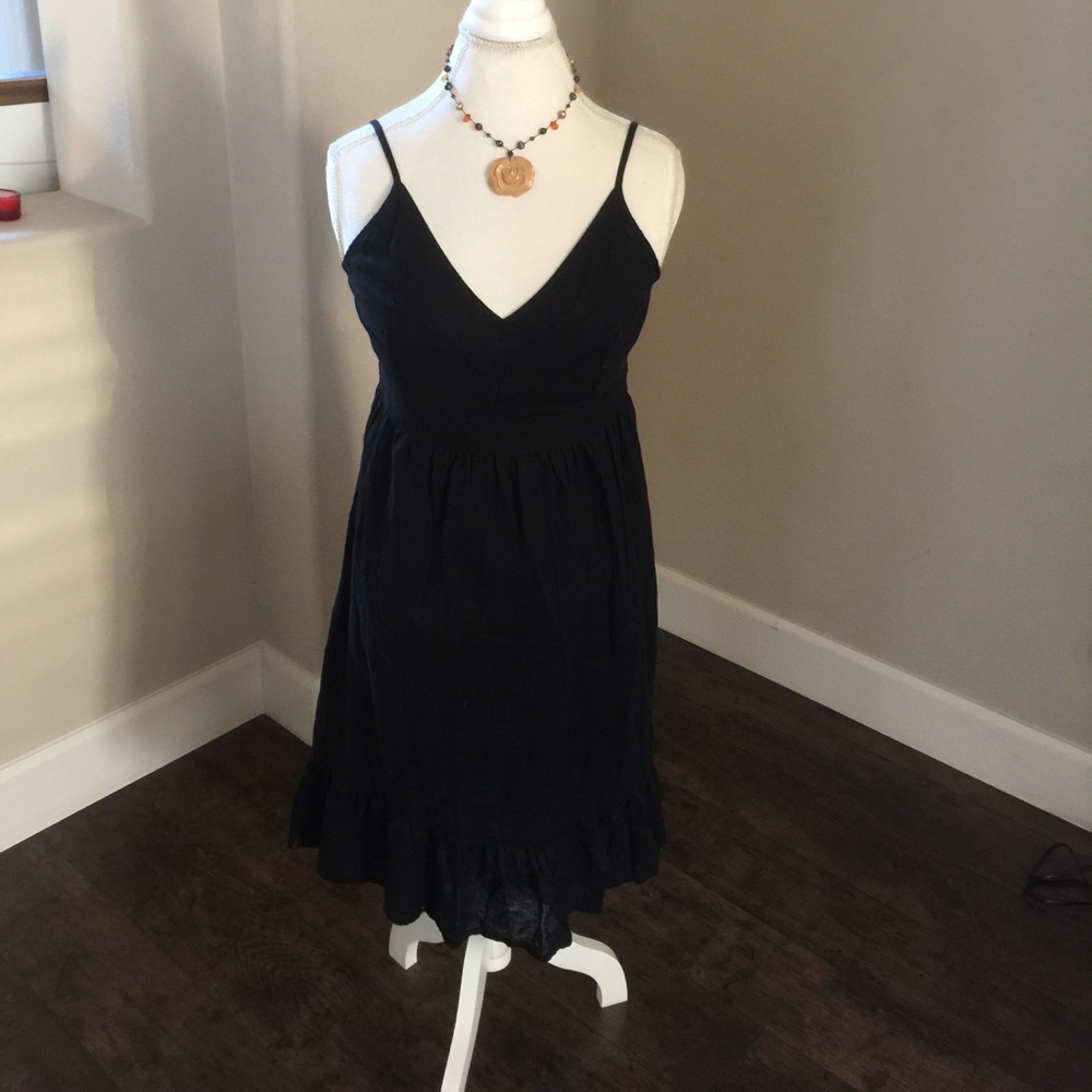 Black sun dress