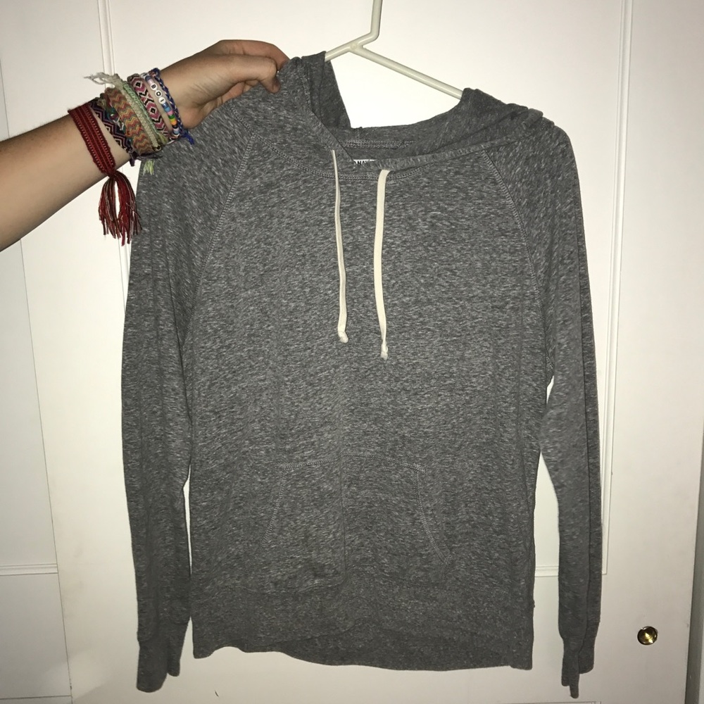 Gray hoodie