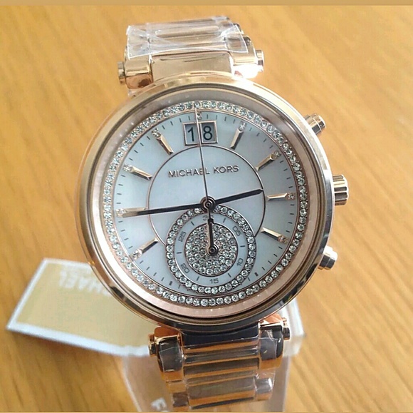 (2 LEFT IN STOCK) Michael Kors Swarovski watch