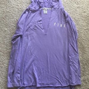 Lilac PINK hoodie-Size L-Excellent Used Condition.