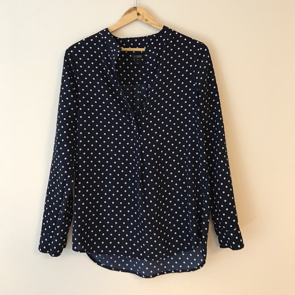 J. Crew Tops - ✨J.Crew Polka Dots Blouse✨