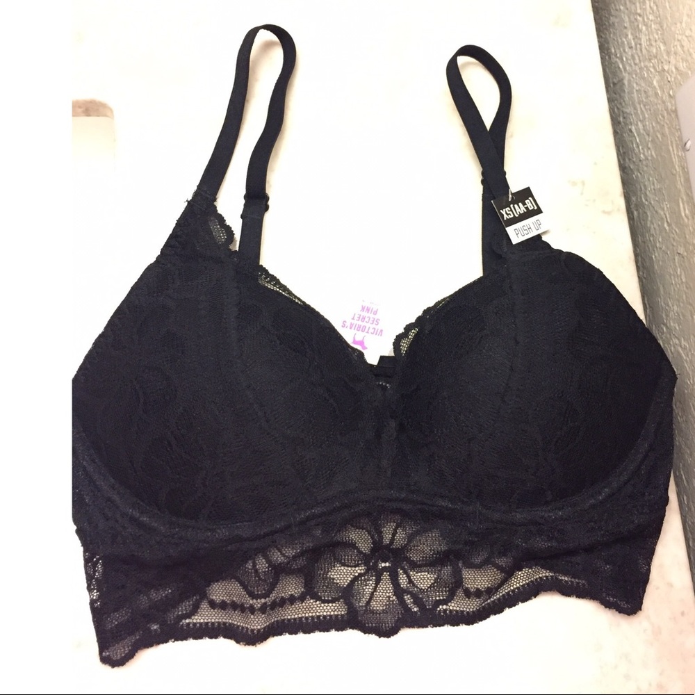 *SOLD*** NWT VICTORIA SECRET BLACK LACE BRA