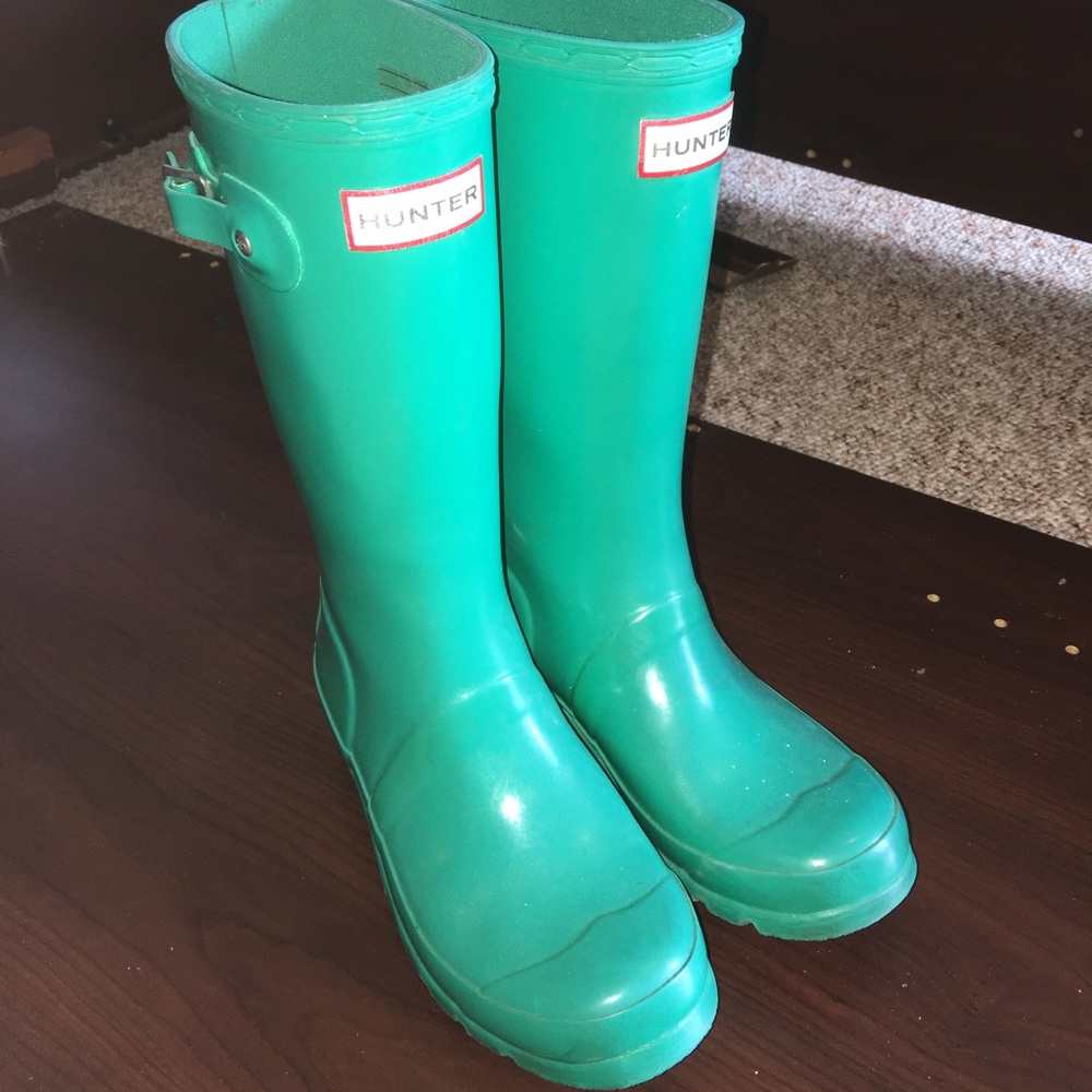 HUNTER BOOTS TIFFANY BLUE!