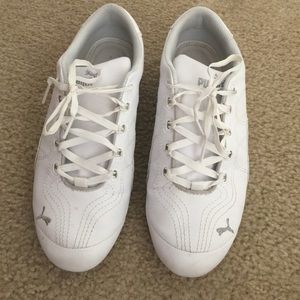 White Puma Shoes