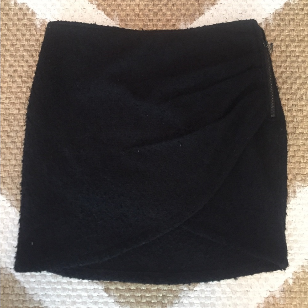 Urban Outfitters Black wool skirt