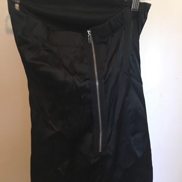 Strapless black cocktail dress size 3 - Picture 4 of 4