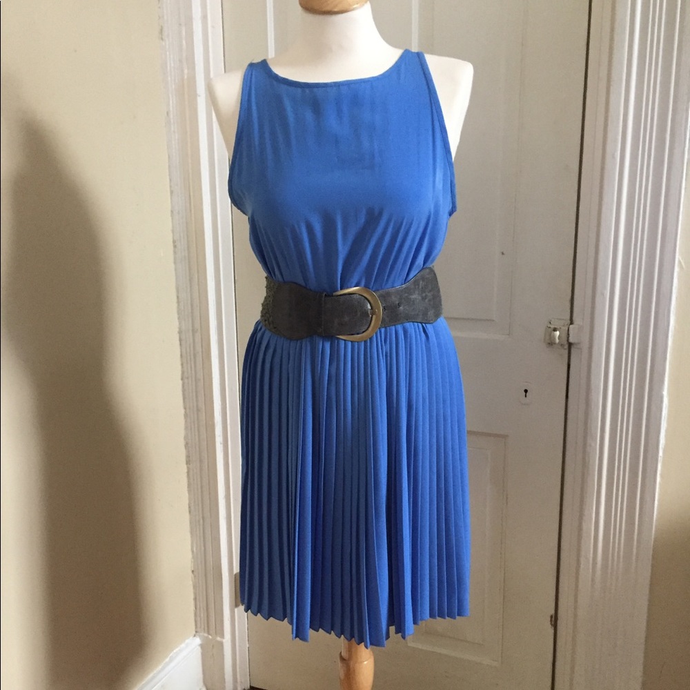 🍁ModCloth baby blue dress M