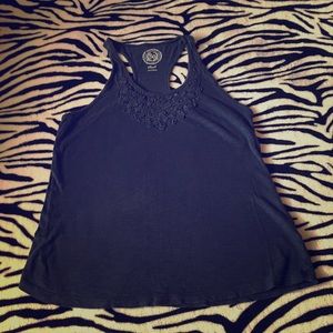 SO navy blue tank Size S