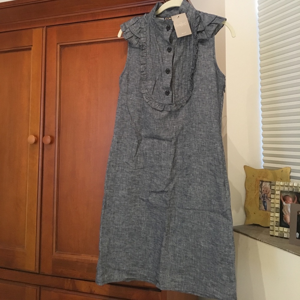 Denim dress from anthropologie