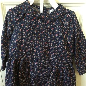 Ralph Lauren navy floral dresses - 6 months
