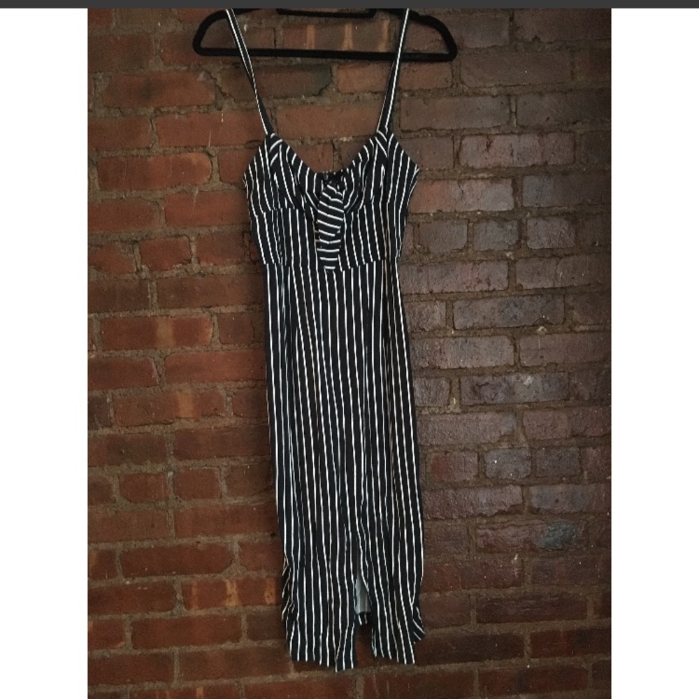Bec & Bridge Tie Front Midi Dress