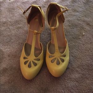 Yellow Modcloth Heels