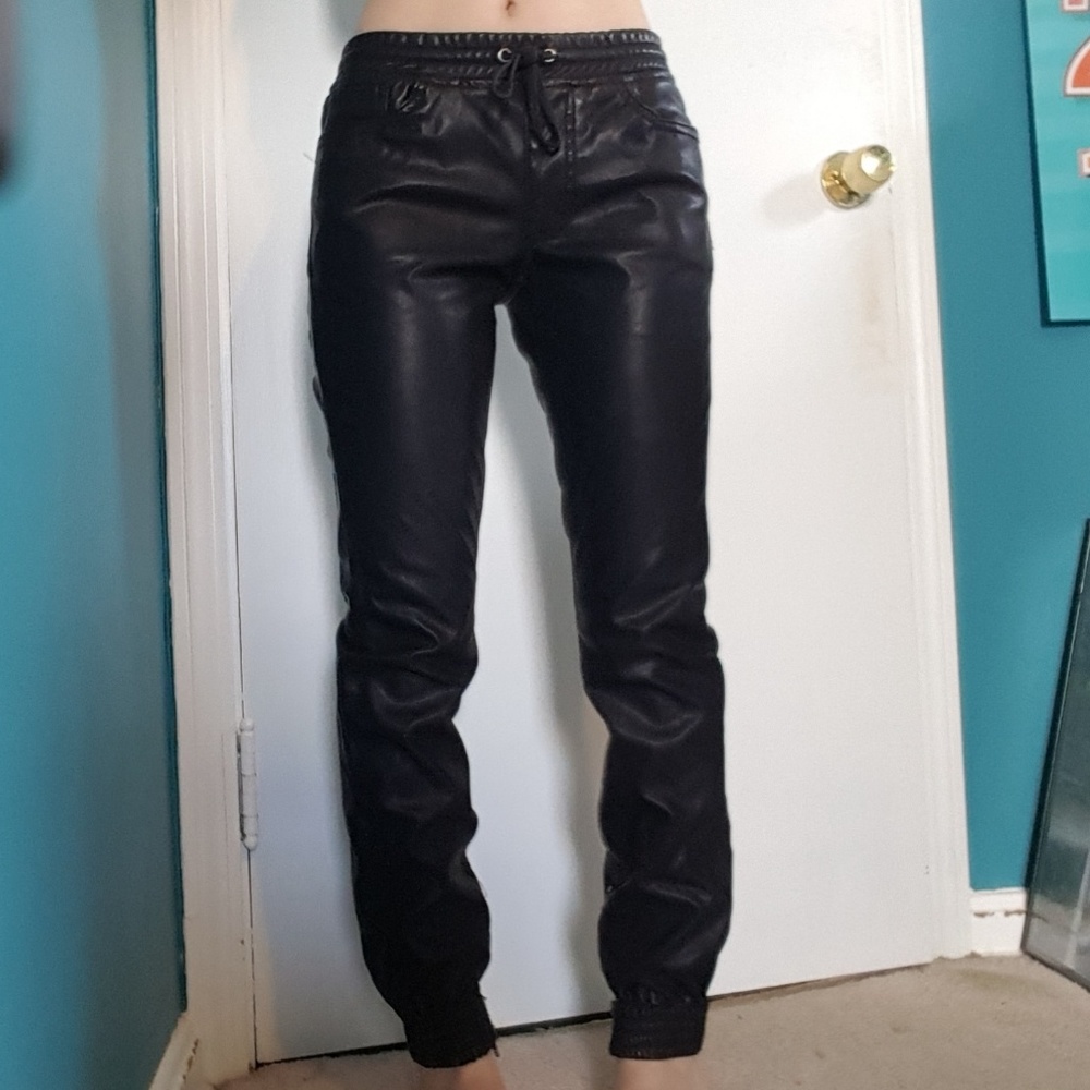 Pacsun Bullhead 'Leather' Joggers