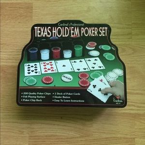 Texas hold'em poker set