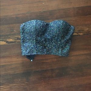 Sparkle half top