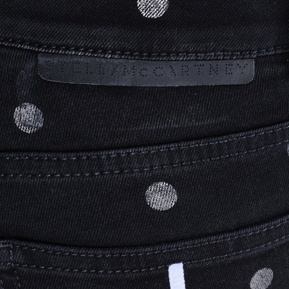 ❌SOLD❌ Stella McCartney Polka Skinny Jeans 25 - Picture 3 of 7