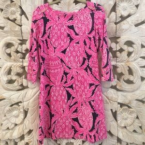 Lilly Pulitzer Navy Coco Safari Sophie dress-M
