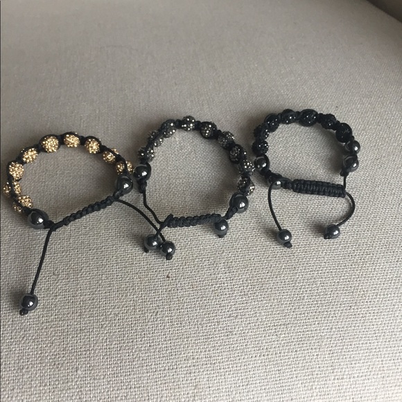 Swarovski crystal bracelet set of three - Picture 3 of 5