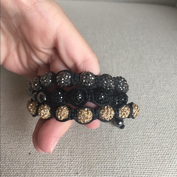 Swarovski crystal bracelet set of three - Picture 5 of 5