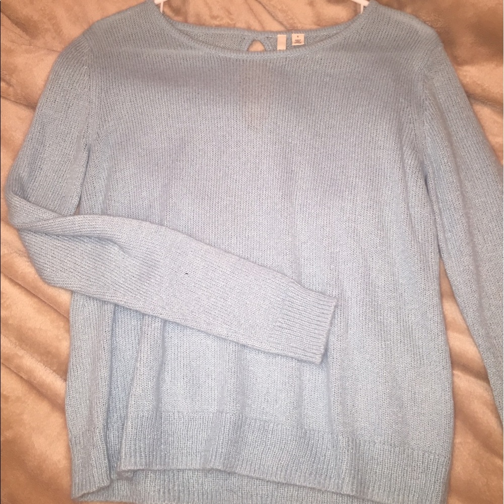 Blue sweater
