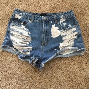 Forever 21 high waisted shorts