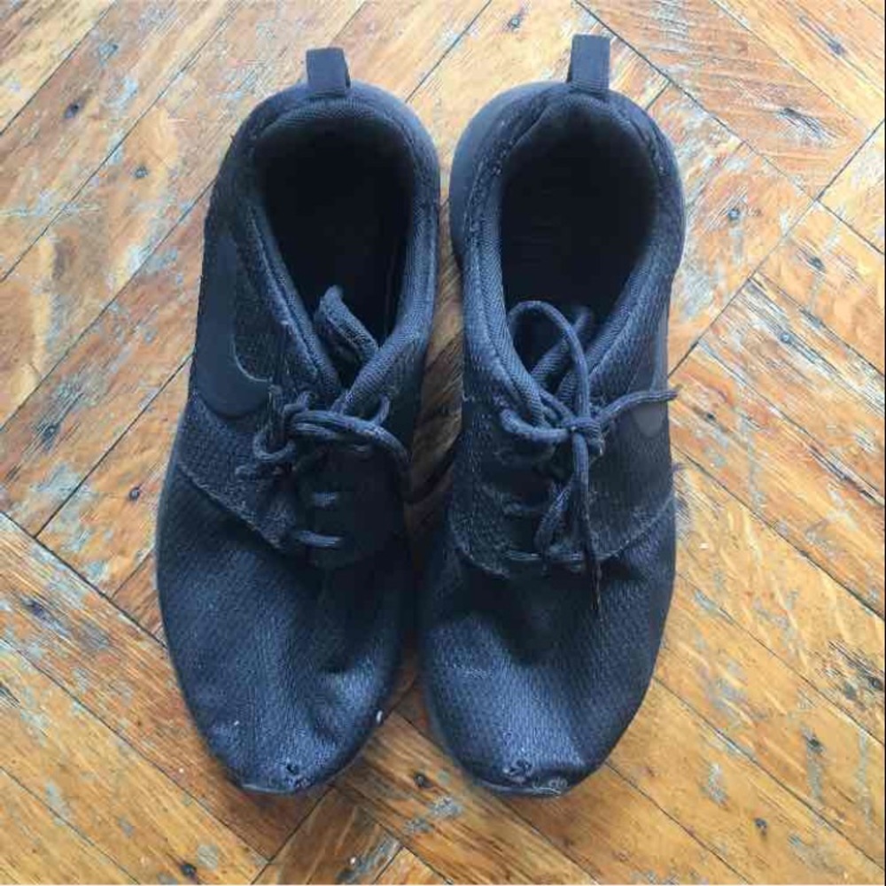 Black Nike sneakers