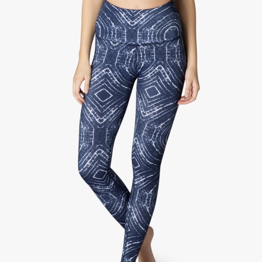 Lux ripple effect high waisted long legging