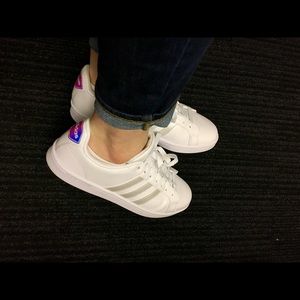 Adidas Advantage Stripes Neo Cloudfoam Sneakers