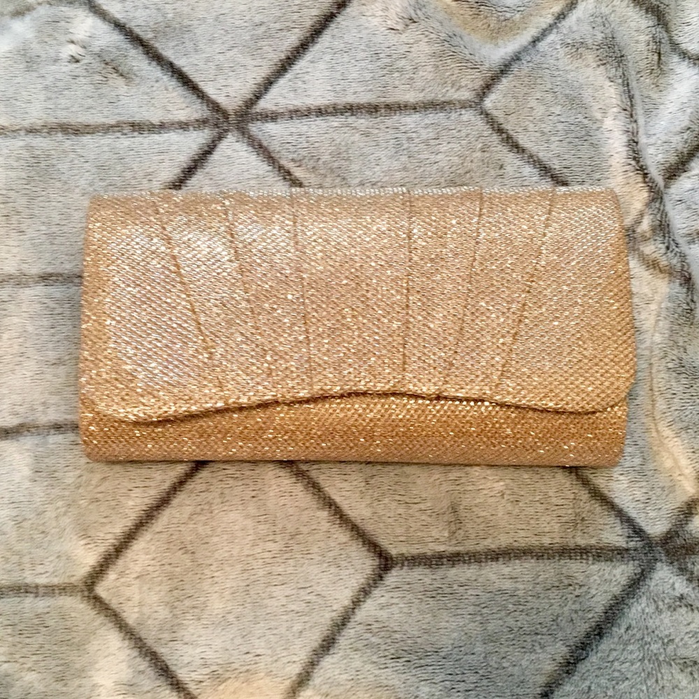 Sparkly Gold Clutch
