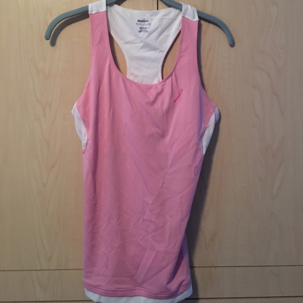 Pink Reebok top