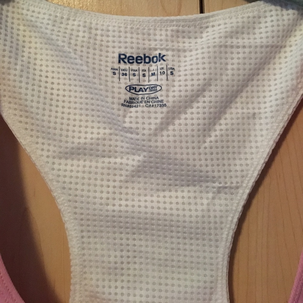 Pink Reebok top - Picture 3 of 4