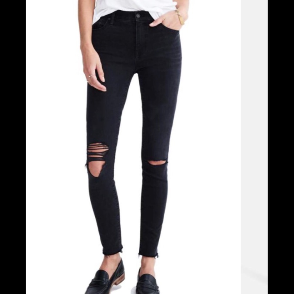 Madewell 9" high-rise skinny jeans