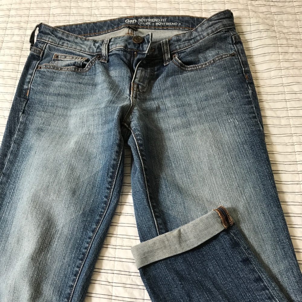 Gap Boyfriend Crop Size 4/27