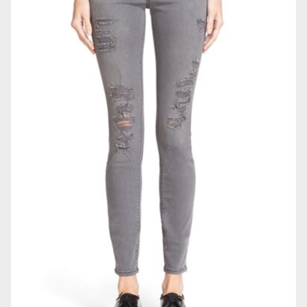 Frame ripped skinny jeans