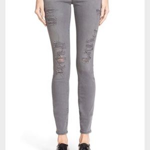 Frame Ripped Skinny Jeans - image 1